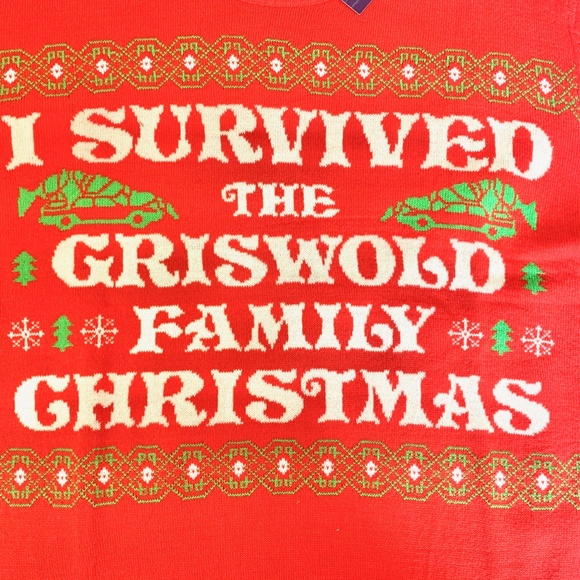 🆕 National Lampoon's Christmas Vacation Sweater - Picture 3 of 4
